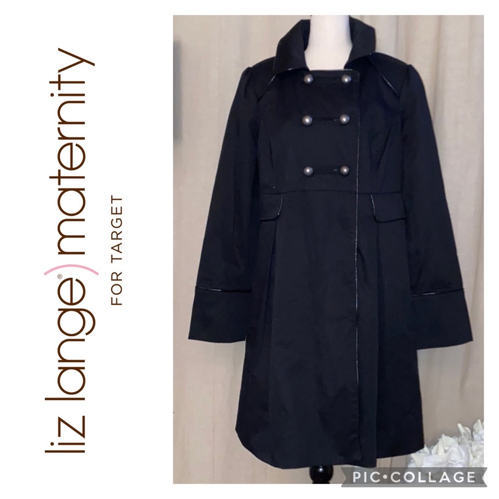 LIZ LANGE Maternity for Target Black Jacket/Coat M